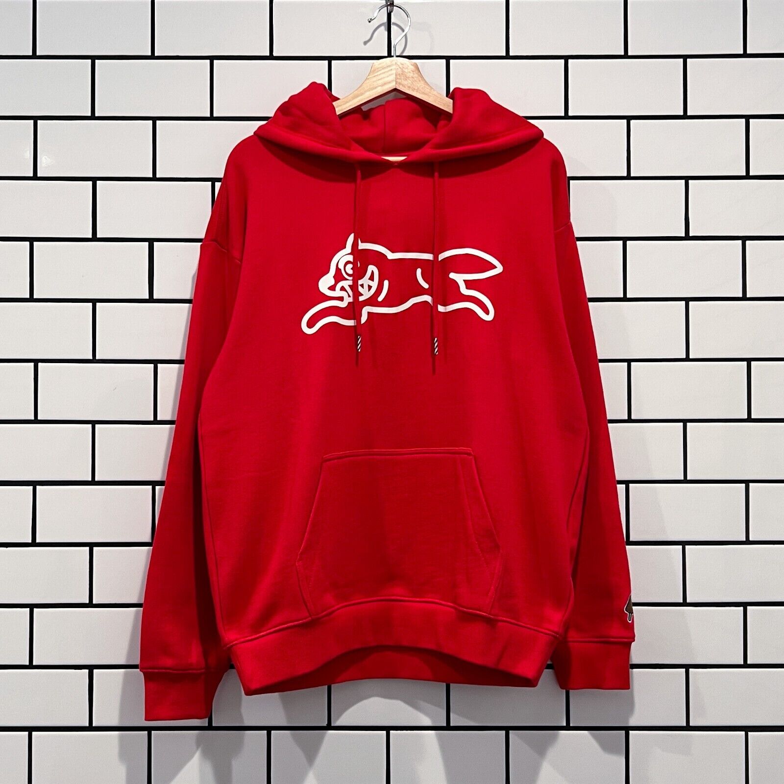 ICECREAM DIRTY DOG HOODIE TRUE RED BILLIONAIRE BOYS CLUB BBC ICE CREAM shoparchive.us