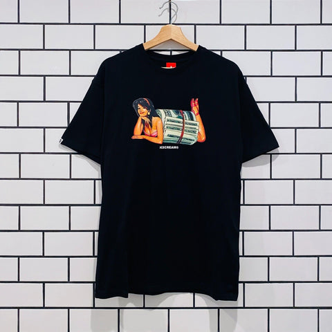 ICECREAM ICE CREAM PLEASANTVILLE SS TEE BLACK