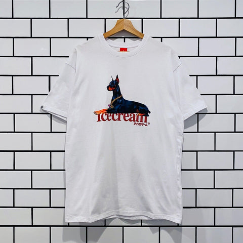 ICECREAM ICE CREAM SIT SS TEE WHITE
