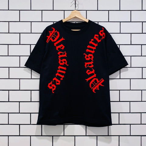 PLEASURES HARNESS HEAVYWEIGHT T-SHIRT BLACK