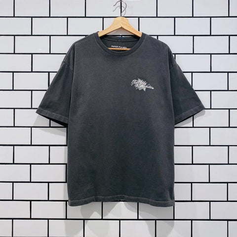 PAPER PLANES PRODUCT OF MY IMAGINATION HEAVYWEIGHT TEE WASHED BLACK