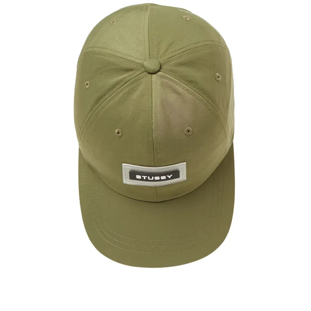 STUSSY NYLON LOW PRO CAP OLIVE | shoparchive.us