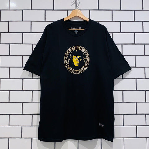 SSUR*PLUS GUERSACE CREST SS TEE BLACK