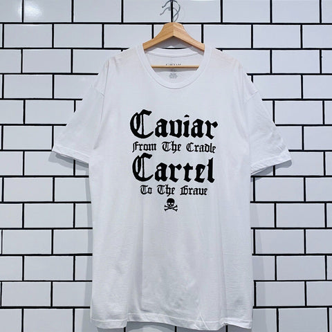 SSUR CAVIAR CARTEL CRADLE TEE WHITE
