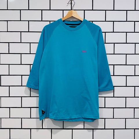 10 DEEP BREEZE 3/4 MESH TEE TEAL