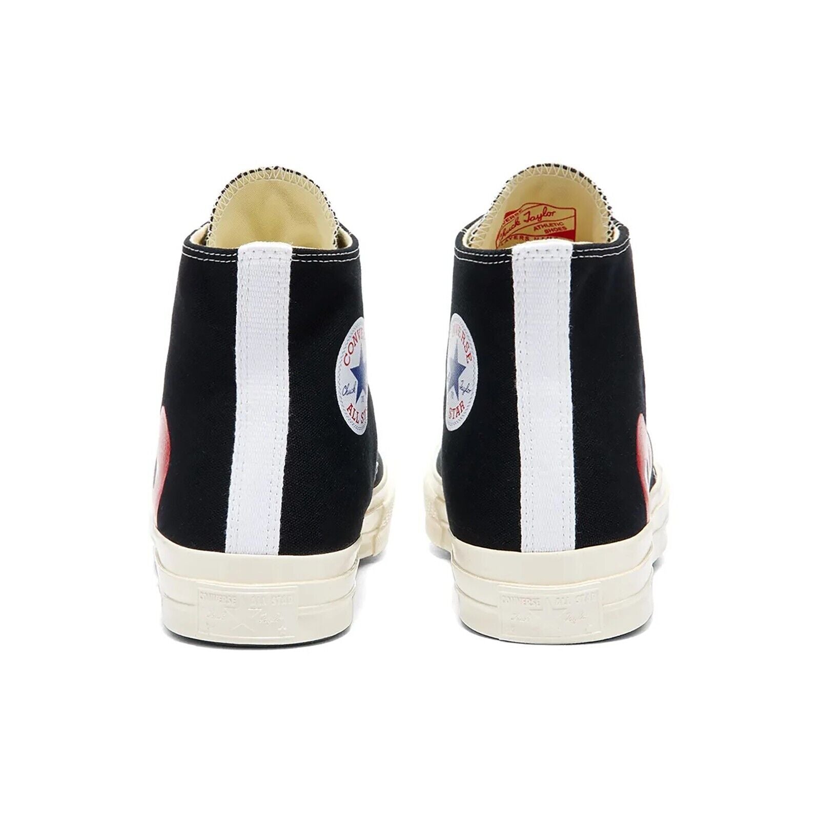 COMME DES GARCONS CDG PLAY CONVERSE BLACK HI UNISEX AZ-K112-001-1