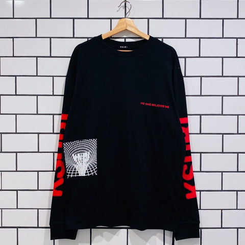 KSUBI CONSPIRACY BIGGIE LS TEE JET BLACK