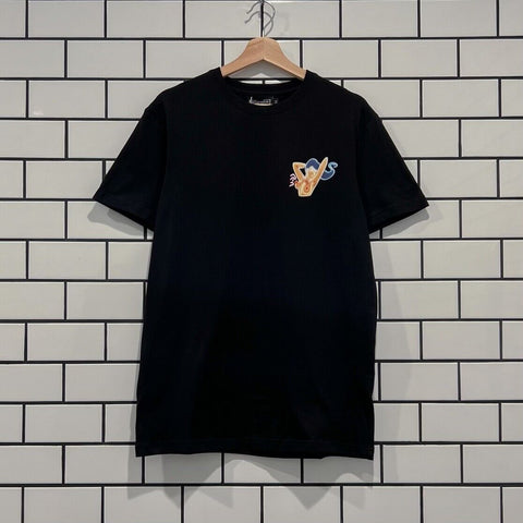 GIFTS OF FORTUNE NEON GIRL T-SHIRT BLACK