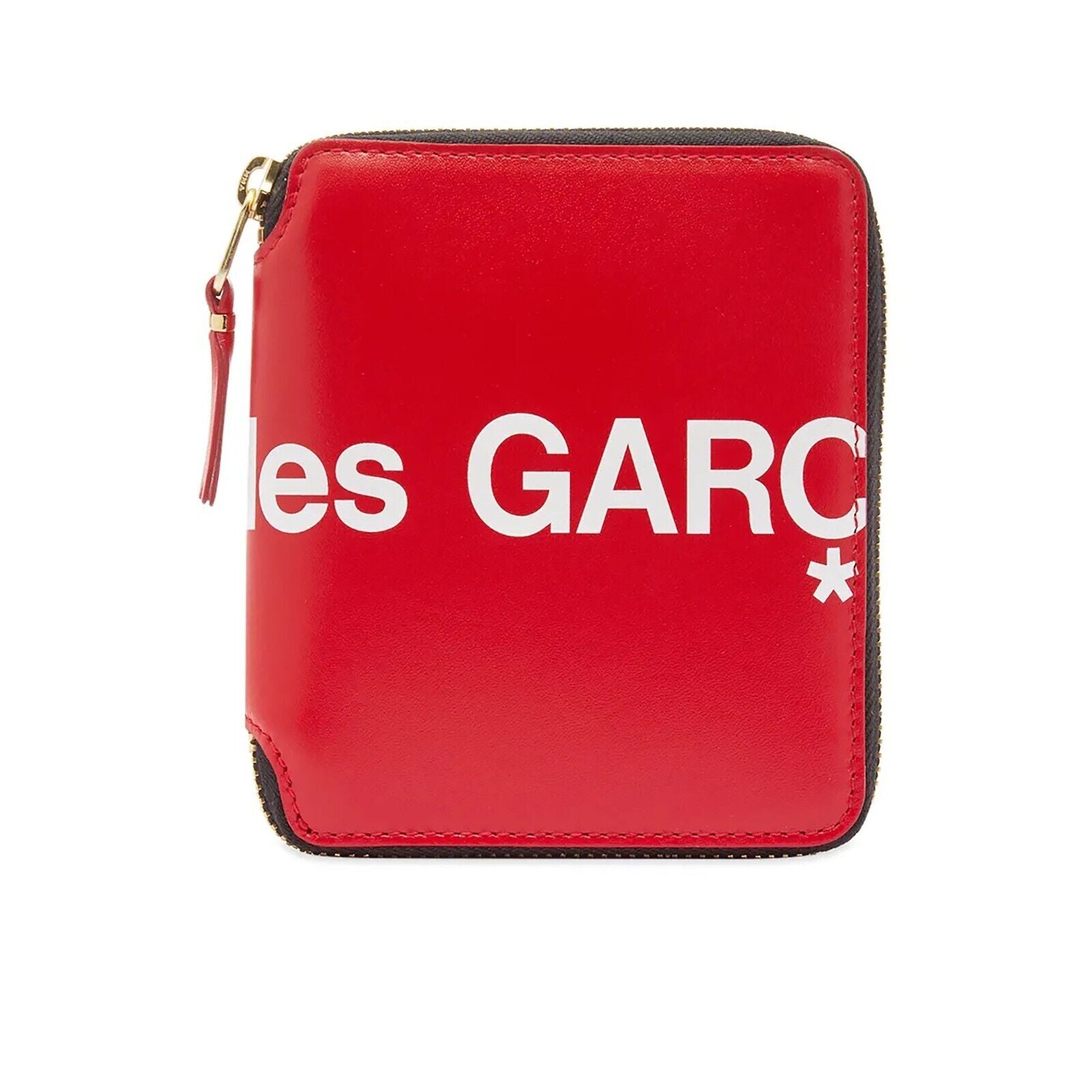 COMME DES GARCONS CDG WALLET HUGE LOGO WALLET RED SA2100HL