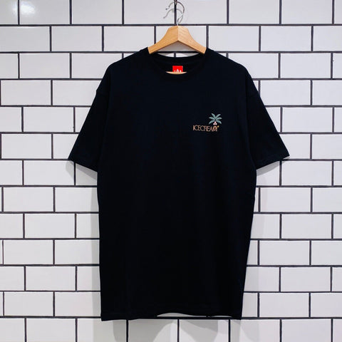 ICECREAM BAUDELAIRE SS TEE BLACK