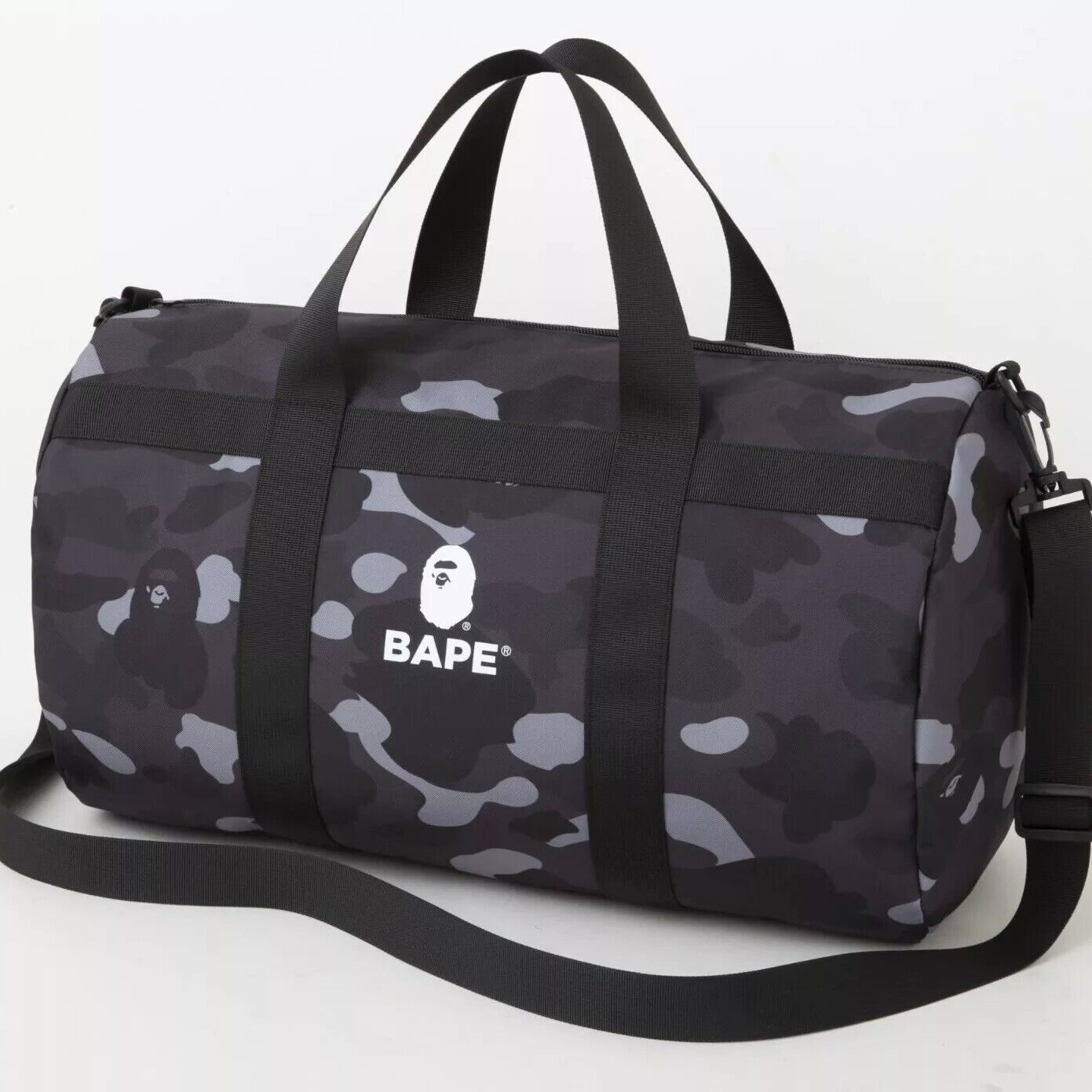 A BATHING APE BAPE 2022 SPRING BOOK WITH CAMO DUFFLE BAG shoparchive.us