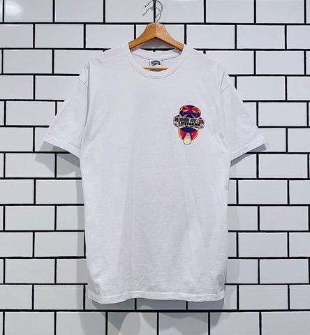 BILLIONAIRE BOYS CLUB BBC LIFEFORMS SS TEE WHITE