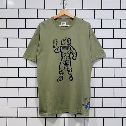 BILLIONAIRE BOYS CLUB BBC MOLECULES SS TEE OIL GREEN TEMP COLOR CHANGE PRINT