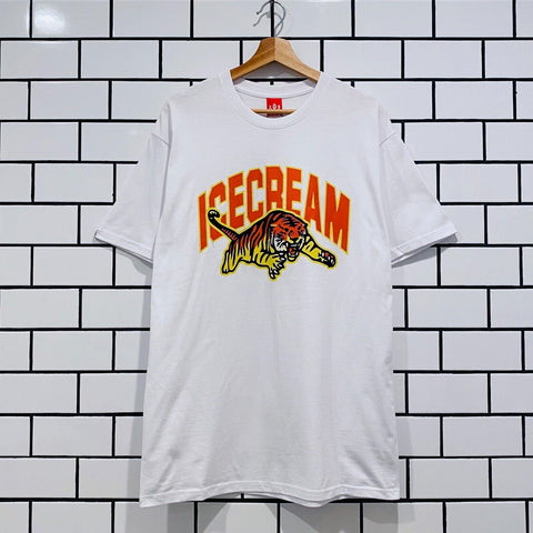 ICECREAM ICE CREAM TIGER SS TEE WHITE