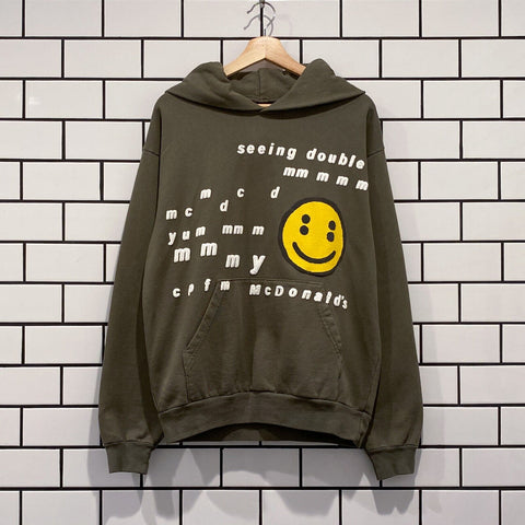 CACTUS PLANT FLEA MARKET CPFM X MCDONALDS SEEING DOUBLE MCDONALDS HOODIE GREE