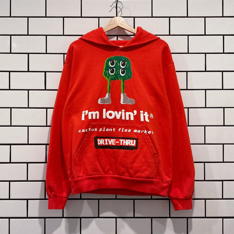 CACTUS PLANT FLEA MARKET CPFM X MCDONALDS FRY GUY HOODIE ORANGE LIMITED
