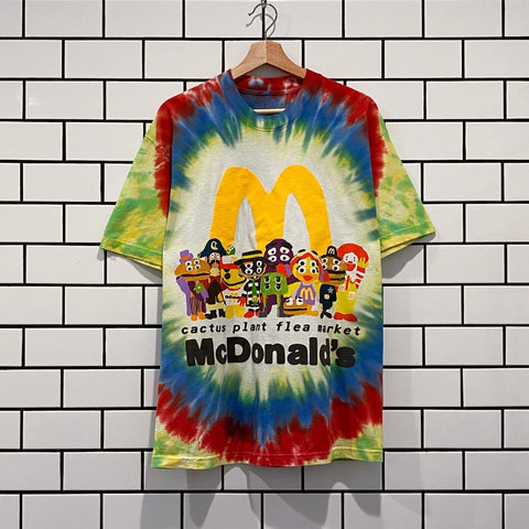 CACTUS PLANT FLEA MARKET CPFM X MCDONALDS CACTUS BUDDY AND FRIENDS TEE TIEDYE