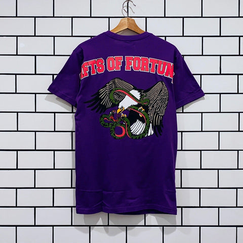 GIFTS OF FORTUNE IRON BIRD T-SHIRT PURPLE