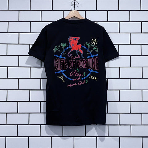 GIFTS OF FORTUNE CLUB T-SHIRT BLACK