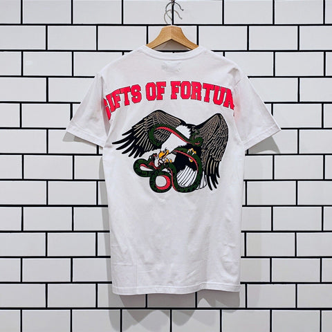GIFTS OF FORTUNE IRON BIRD T-SHIRT WHITE