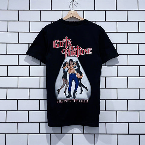 GIFTS OF FORTUNE INTO THE LIGHT T-SHIRT BLACK