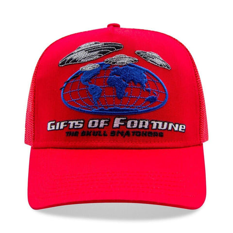 GIFTS OF FORTUNE OUT OF THIS WORLD TRUCKER HAT RED
