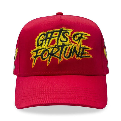 GIFTS OF FORTUNE GHOST RIDER TRUCKER HAT RED