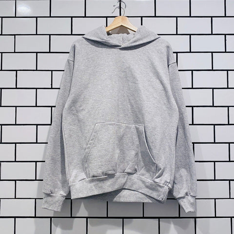 LOS ANGELES APPAREL HEAVY FLEECE HOODIE GRAY