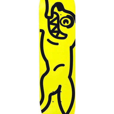 ICECREAM WORK SKATE DECK NEON YELLOW