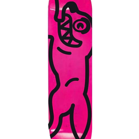 ICECREAM WORK SKATE DECK NEON RED