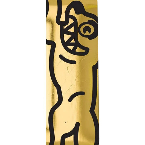 ICECREAM GOLD SKATE DECK GOLD