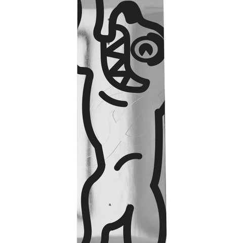 ICECREAM SILVER SKATE DECK SILVER