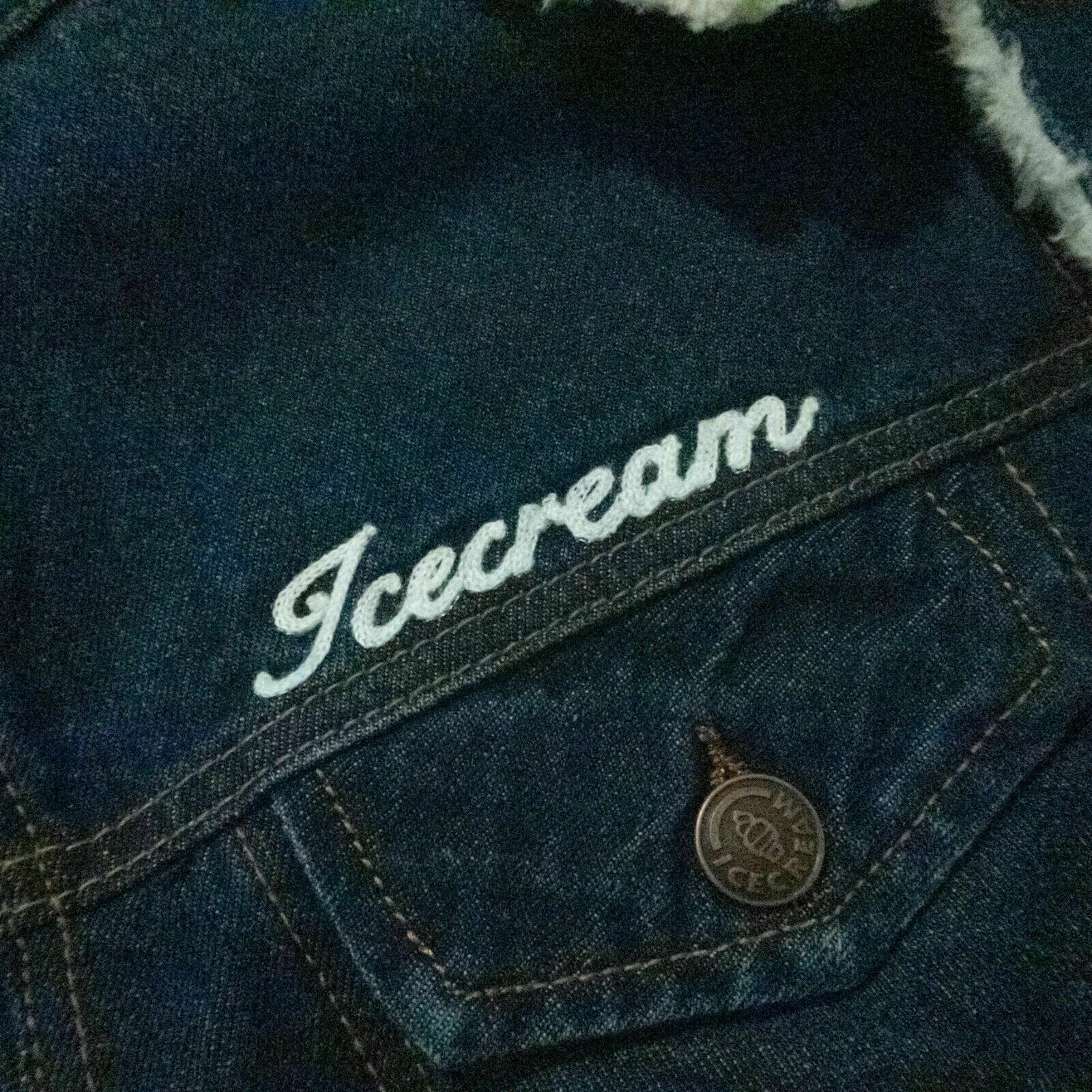 ICECREAM RUNNING DOG CLASSIC DENIM JACKET BBC ICE CREAM