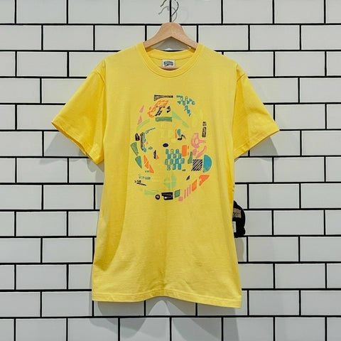 BILLIONAIRE BOYS CLUB BBC HELMET TEE LEMON DROP