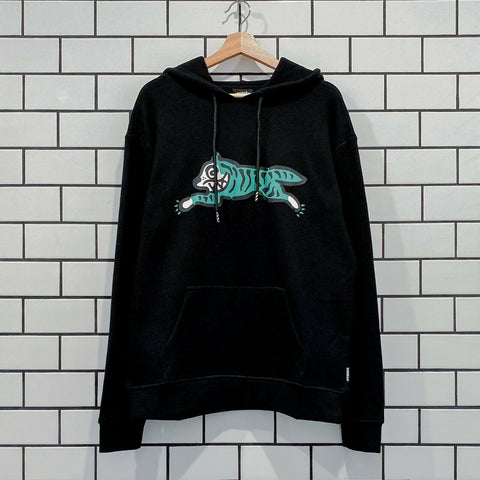 ICECREAM STRIPES HOODIE BLACK BBC ICE CREAM