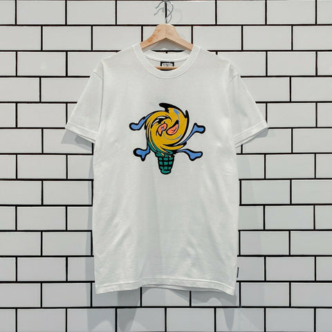 ICECREAM SOFT SERVE SS TEE WHITE BBC ICE CREAM