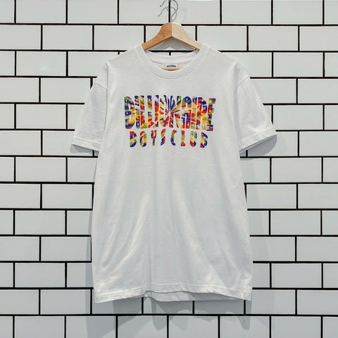BILLIONAIRE BOYS CLUB BBC STRAIGHT DYE SS TEE BLEACH WHITE