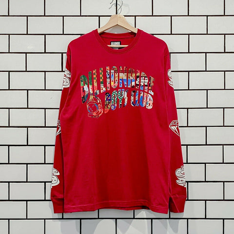 BILLIONAIRE BOYS CLUB BBC ARCH LS TEE ANEMONE