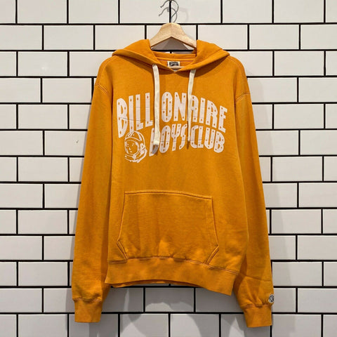 BILLIONAIRE BOYS CLUB BBC VINTAGE ARCH HOODIE RADIANT YELLOW