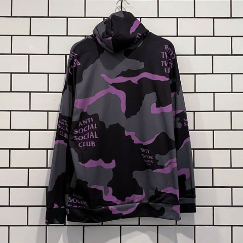 ANTI SOCIAL SOCIAL CLUB COTTON CANDY HOODIE BLACK CAMO