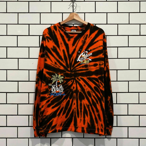 ICECREAM WALES LS KNIT TEE NEON RED BBC ICE CREAM