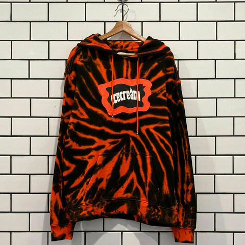 ICECREAM STONE HOODIE NEON RED BBC ICE CREAM