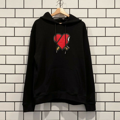 ICECREAM HEART HOODIE BLACK BBC ICE CREAM