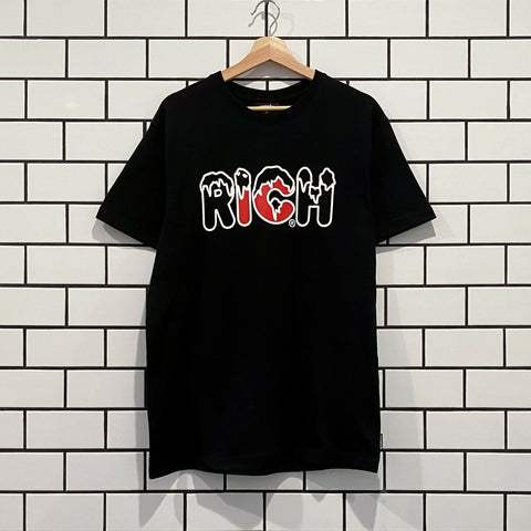 ICECREAM RICH SS TEE BLACK BBC ICE CREAM