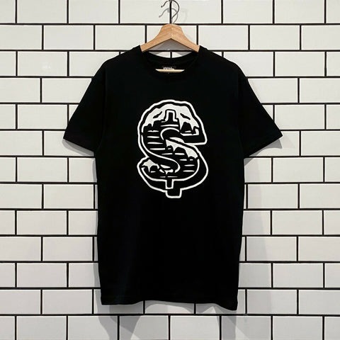 ICECREAM DOLLAR SS TEE BLACK BBC ICE CREAM