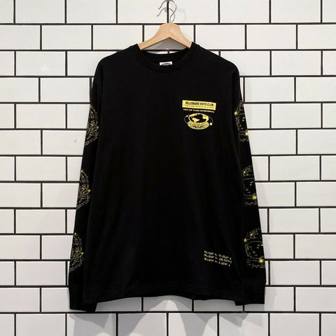 BILLIONAIRE BOYS CLUB BBC QUANTUM LS TEE BLACK