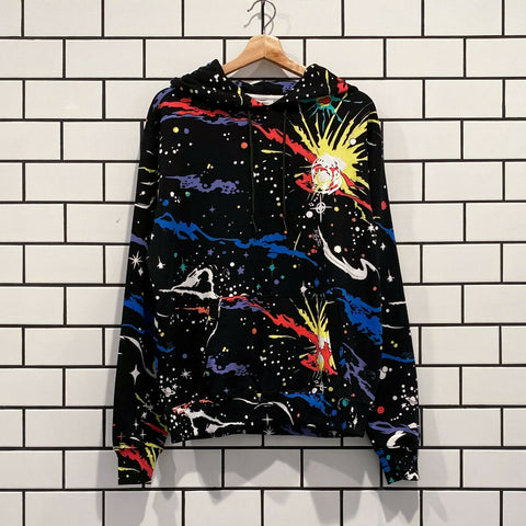 BILLIONAIRE BOYS CLUB BBC UNCERTAIN FUTURES HOODIE BLACK