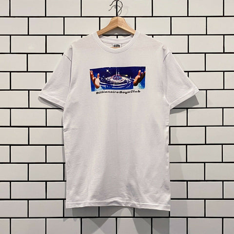 BILLIONAIRE BOYS CLUB BBC GALAXY SS TEE WHITE