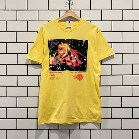 BILLIONAIRE BOYS CLUB BBC HYPERSPACE SS TEE YELLOW CREAM