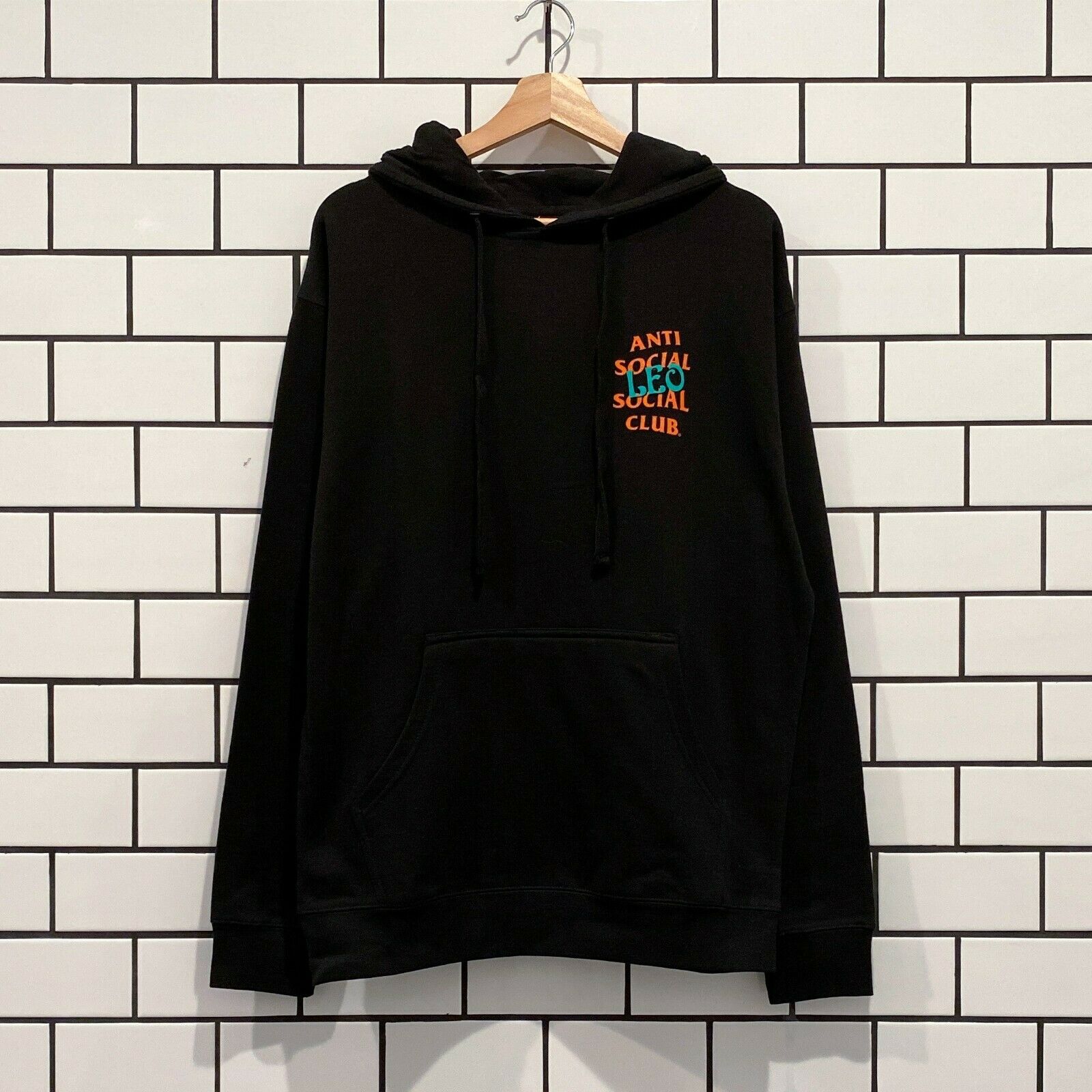 ANTI SOCIAL SOCIAL CLUB LEO HOODIE BLACK